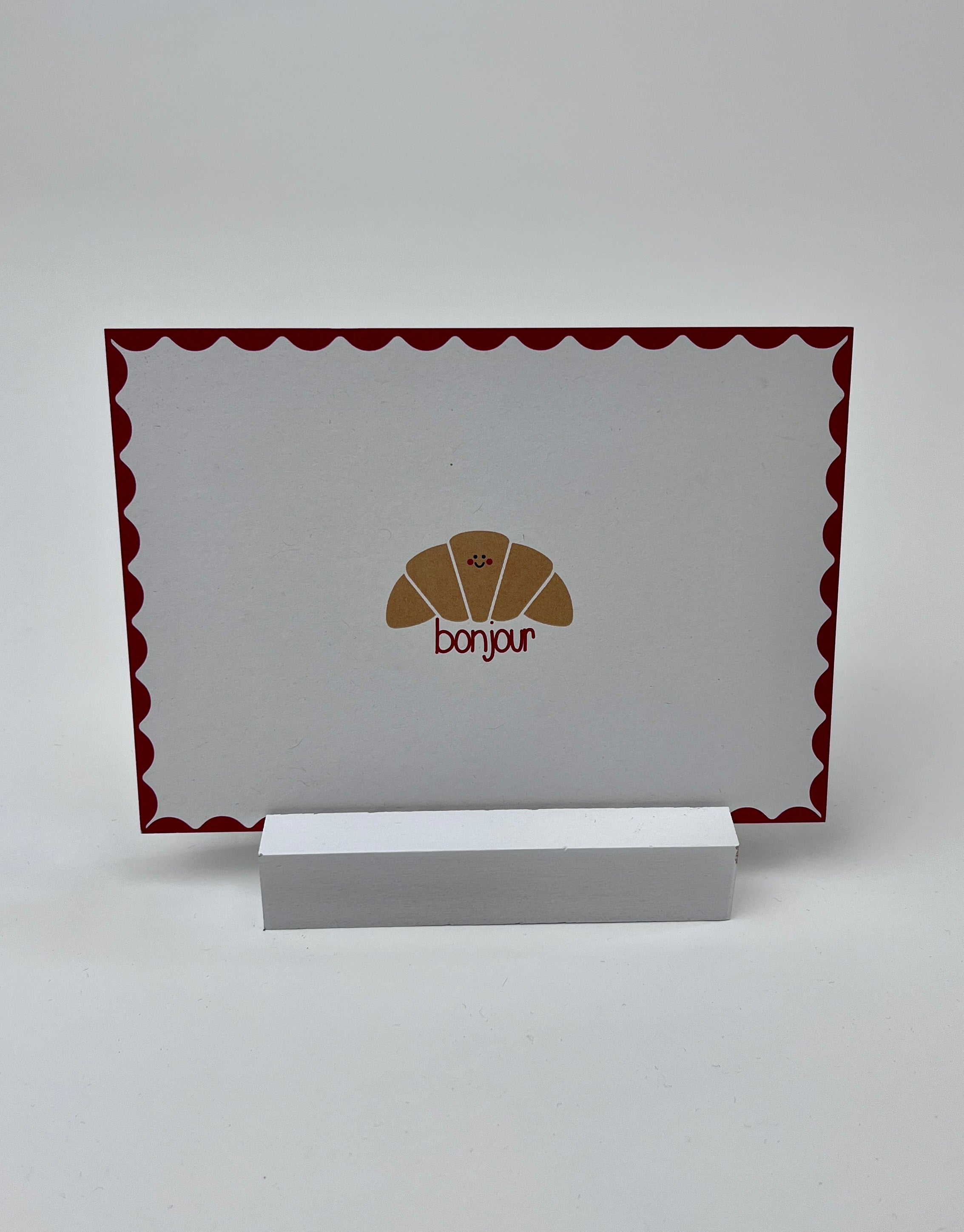 postkarte ettics STUDIO - bonjour