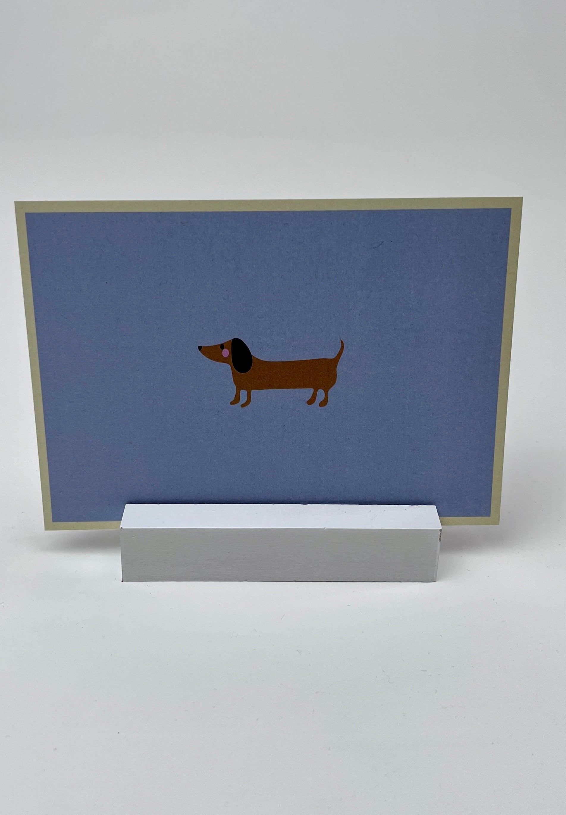 postkarte ettics STUDIO - sausage dog