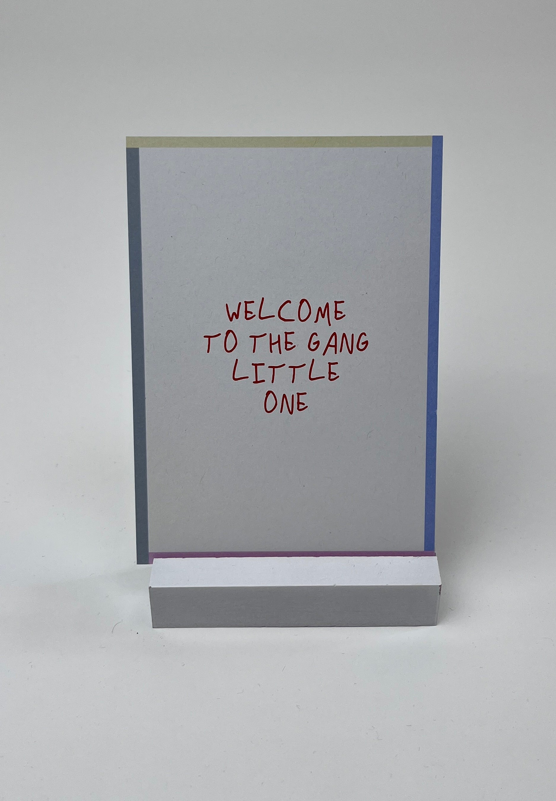 postkarte ettics STUDIO - welcome to the gang