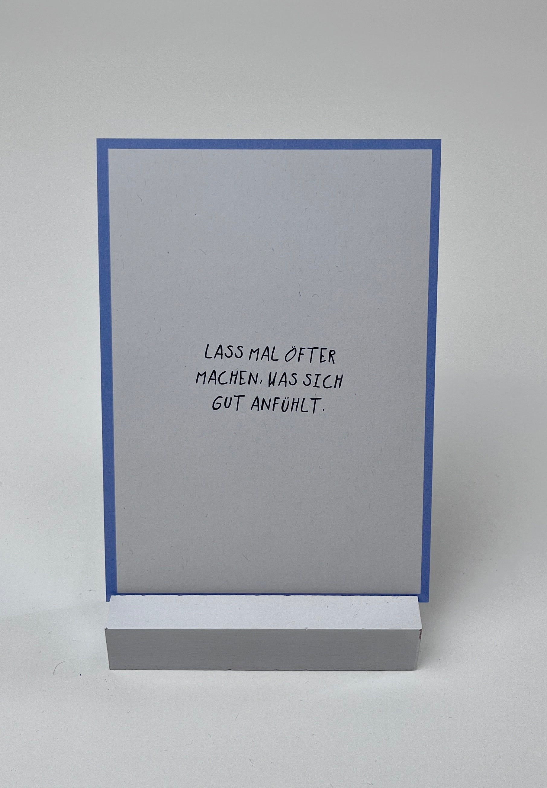 postkarte ettics STUDIO - lass mal öfter machen...