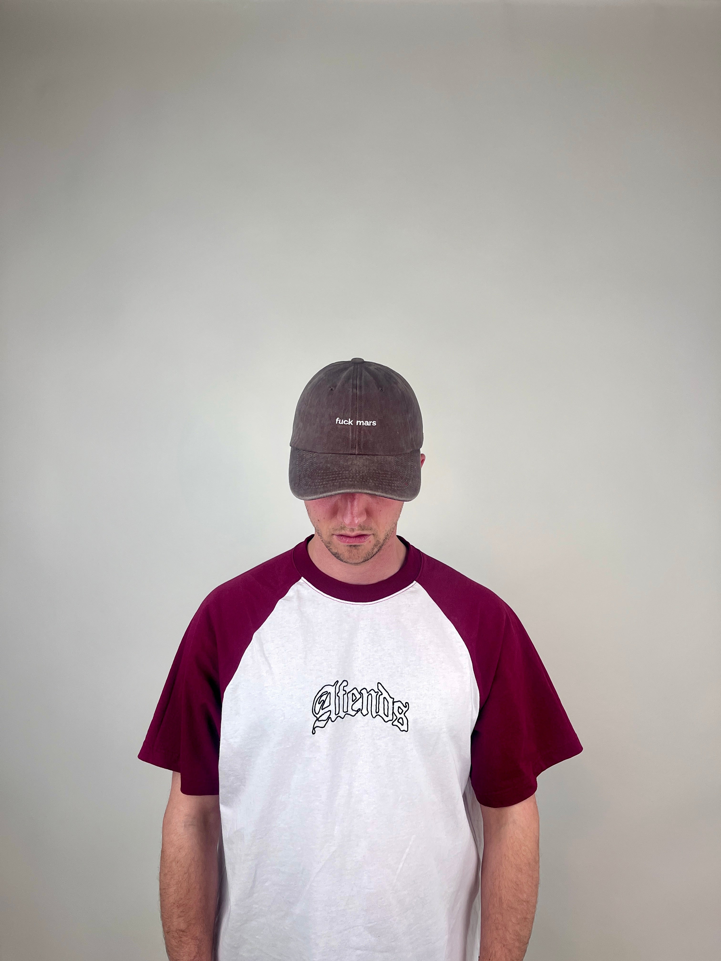 kappe vintage washed dark brown - fuck mars