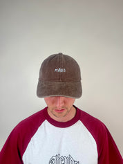 kappe vintage washed dark brown - MAUS