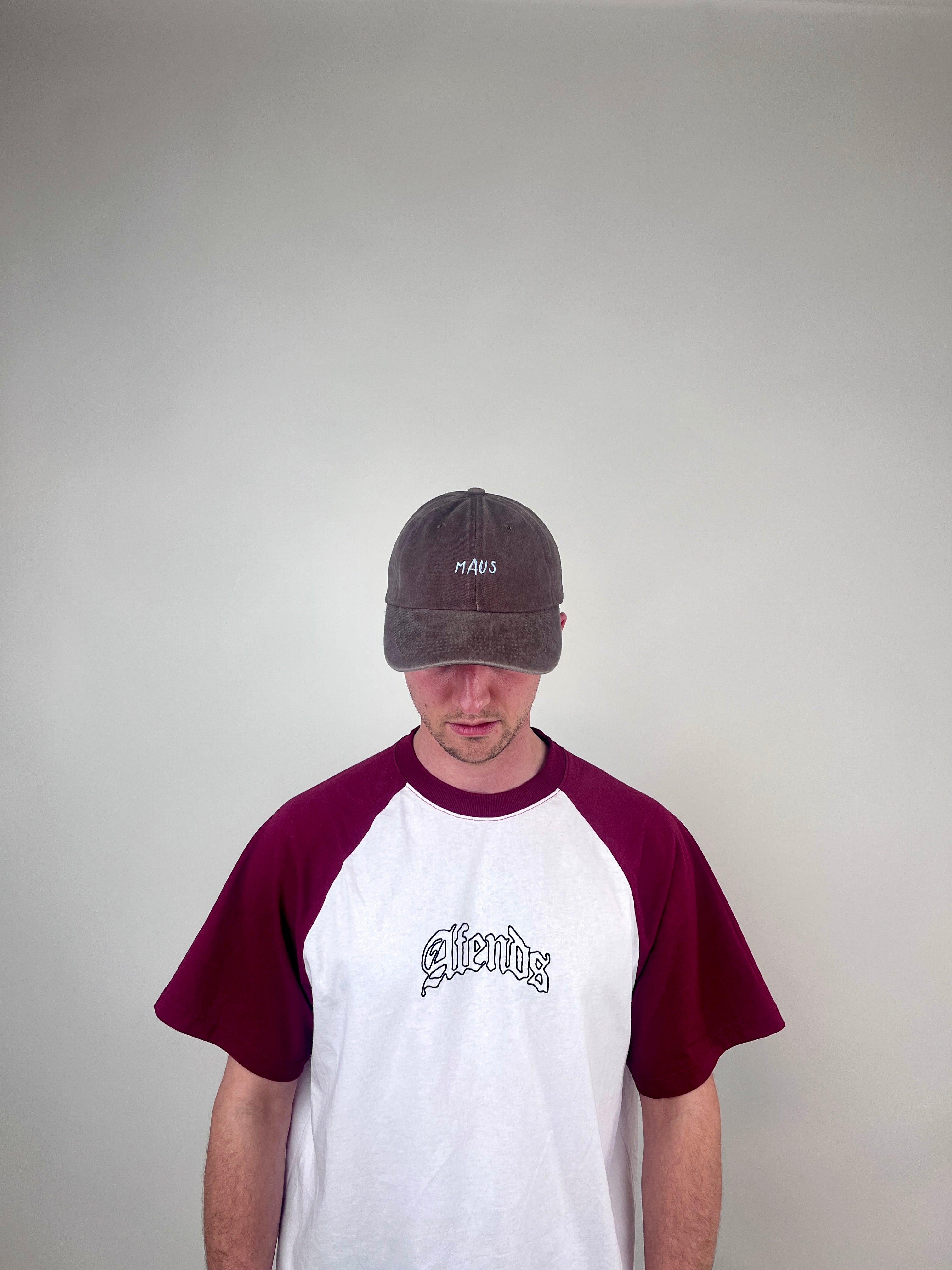 kappe vintage washed dark brown - MAUS