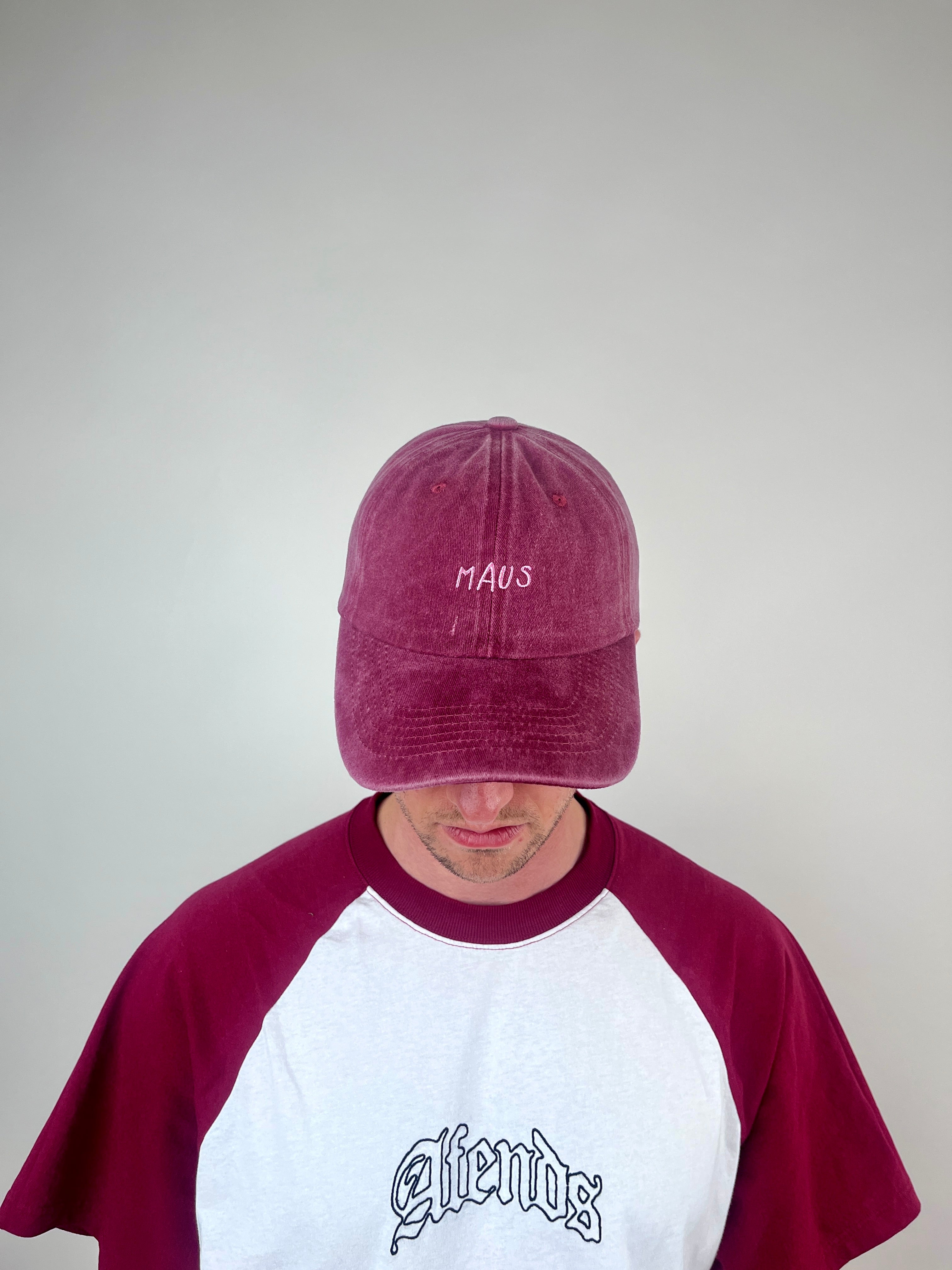 kappe vintage washed burgundy - MAUS