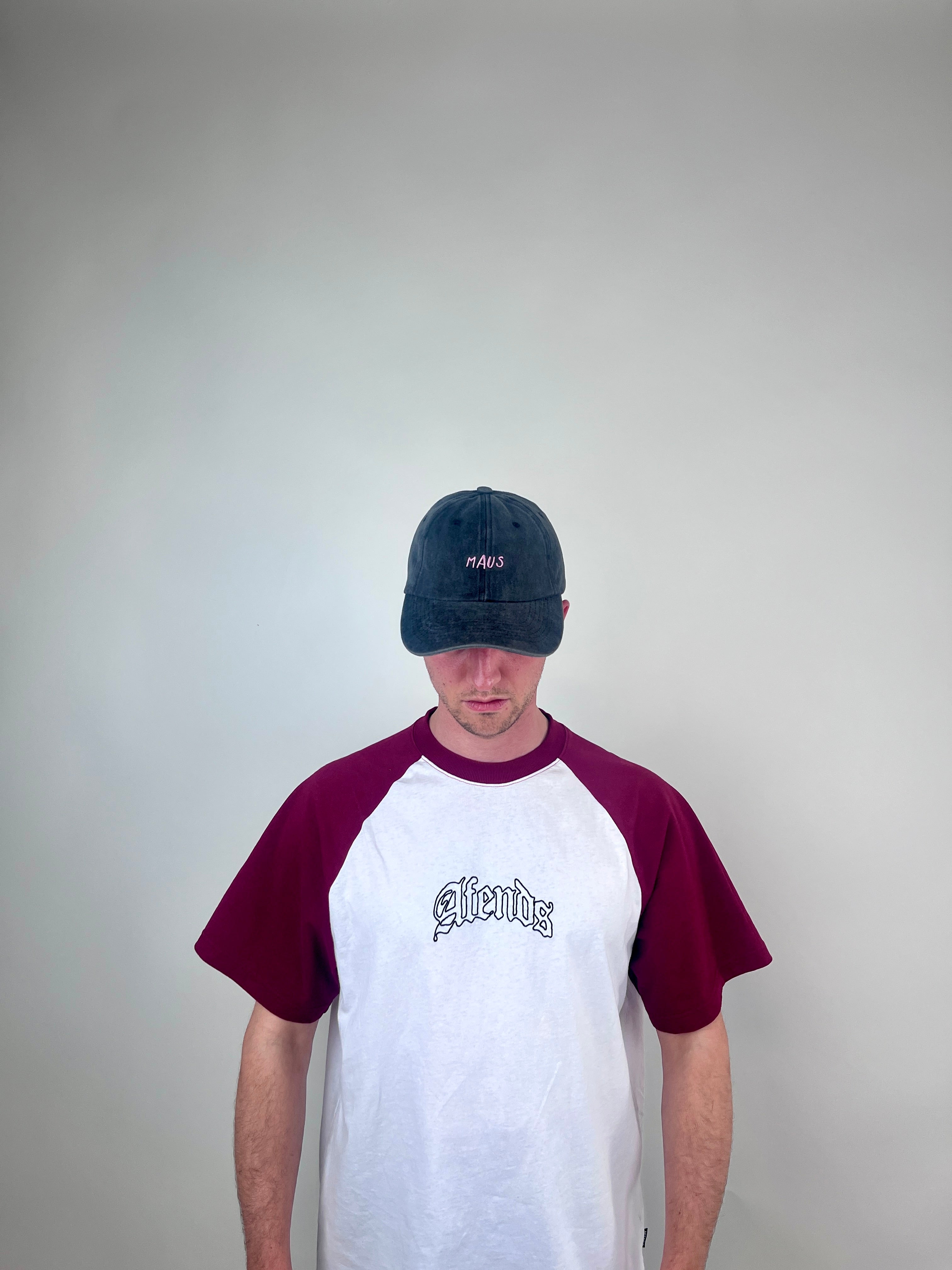 kappe vintage washed dark grey - MAUS