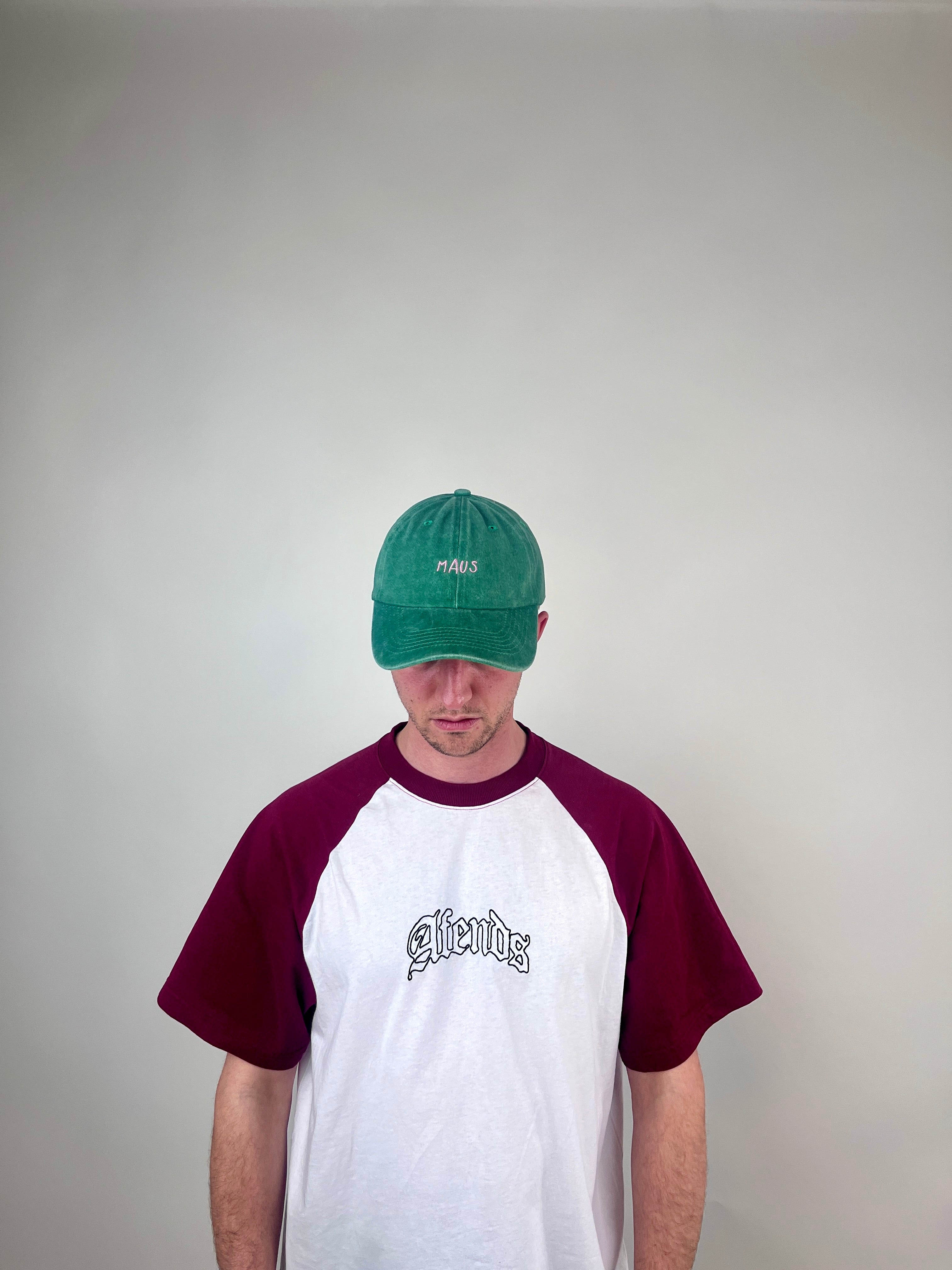 kappe vintage washed dark green - MAUS