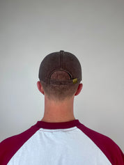 kappe vintage washed dark brown - dino