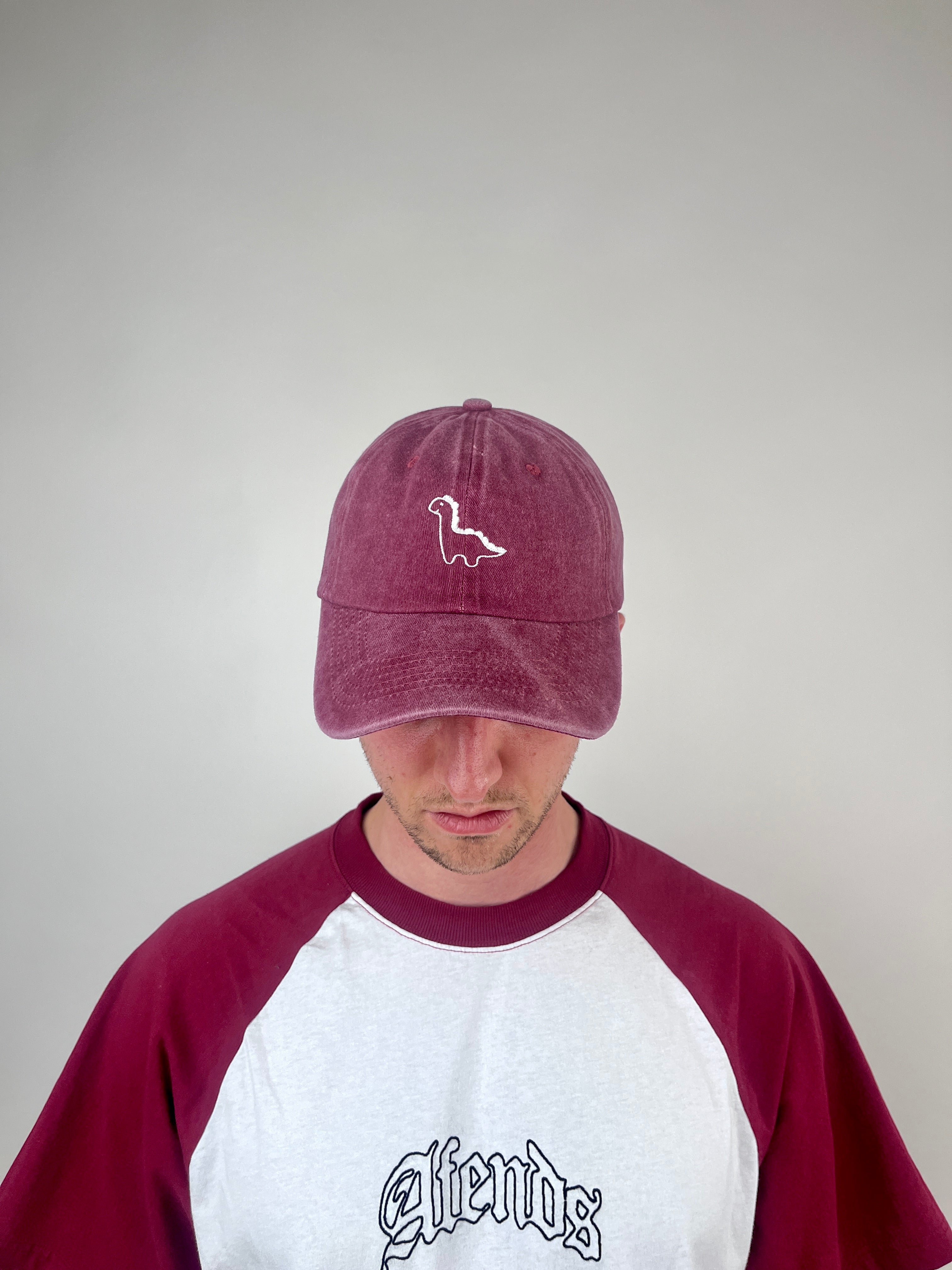 kappe vintage washed burgundy - dino