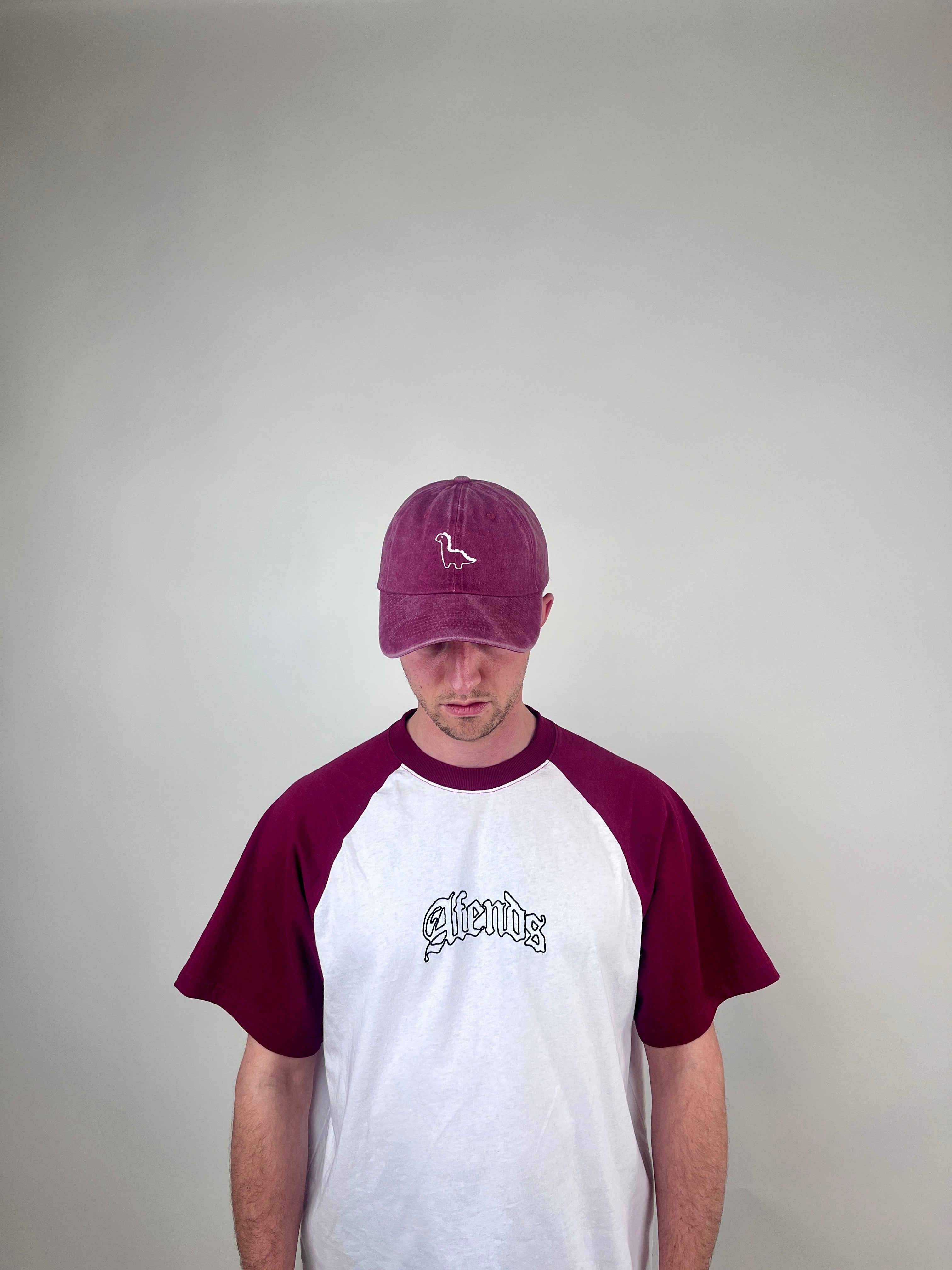 kappe vintage washed burgundy - dino
