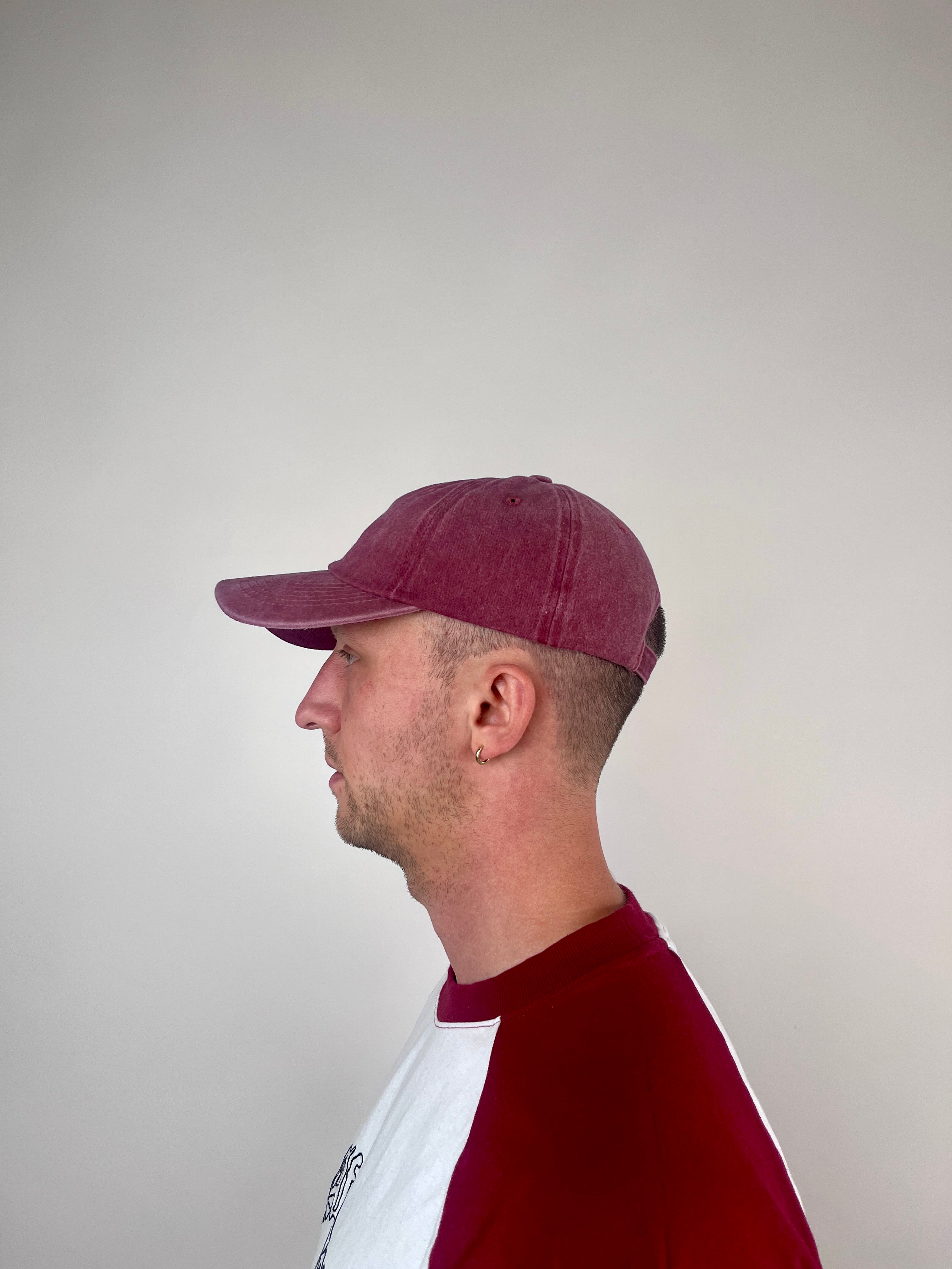 kappe vintage washed burgundy - dino