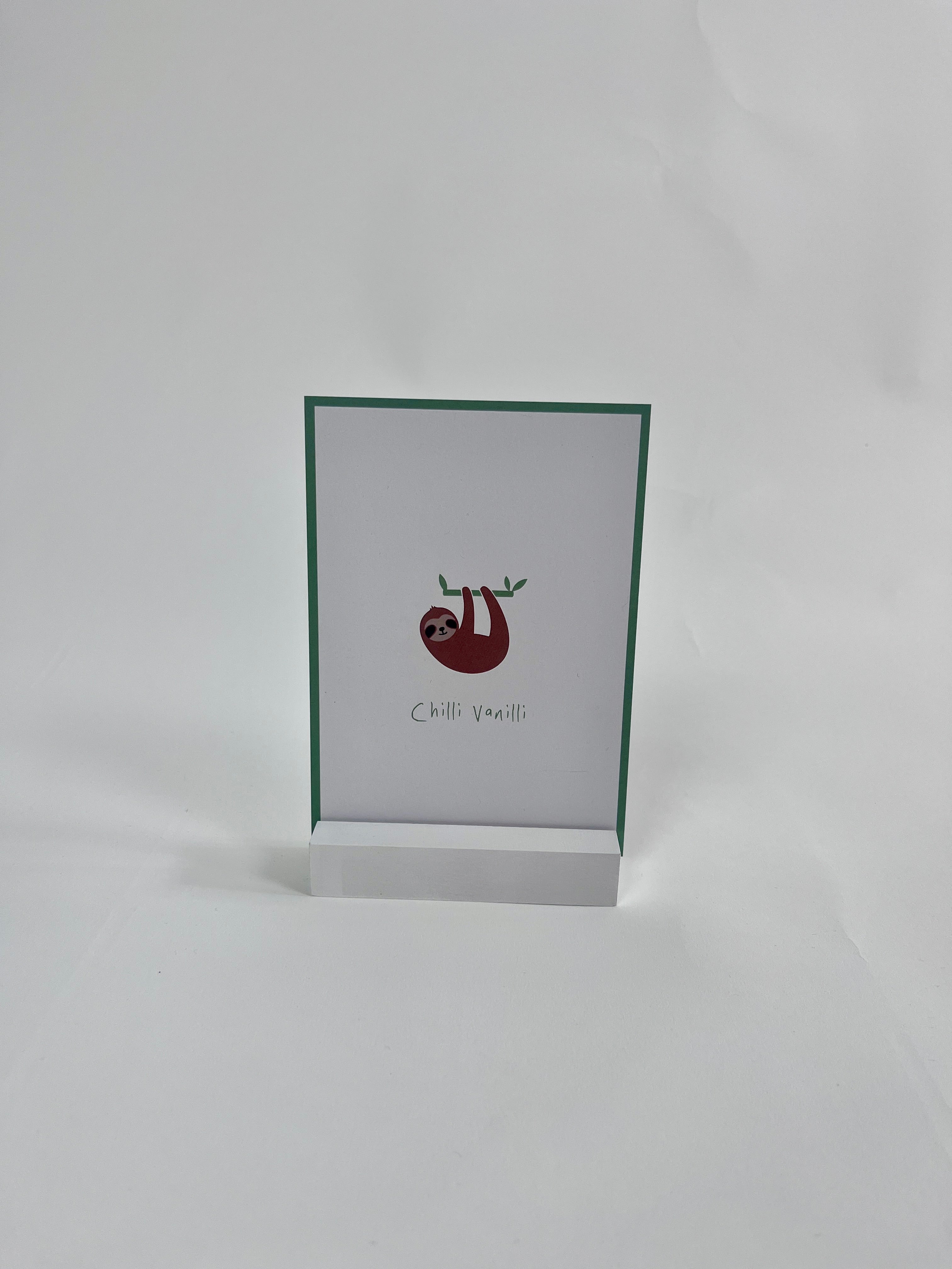 postkarte ettics STUDIO - chilli vanilli