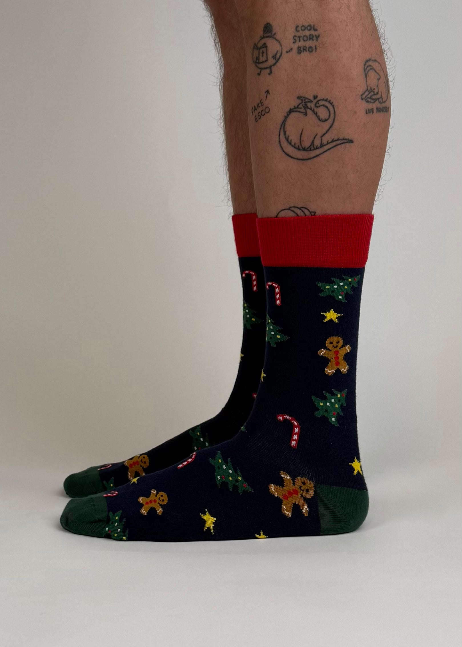 sock AOP christmas