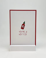 postkarte ettics STUDIO - you're a hottie