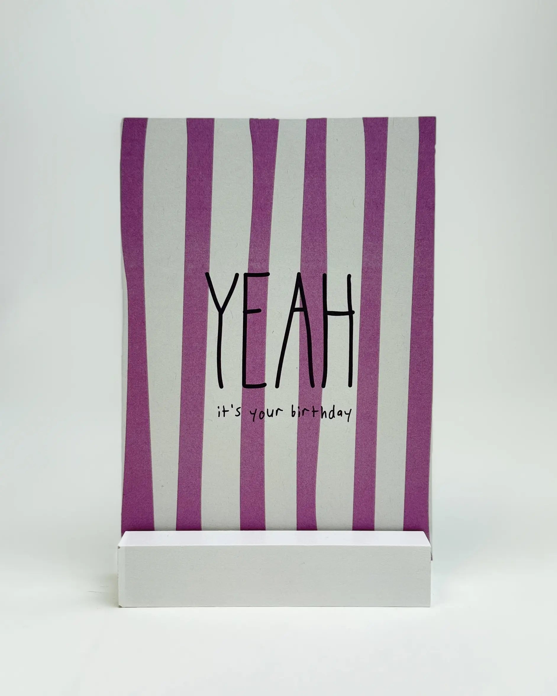 postkarte ettics STUDIO - Yeah It's your birthday