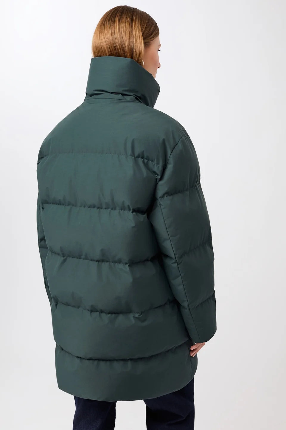 jacke mit stehkragen aus eco daune fir (JA310CN08)