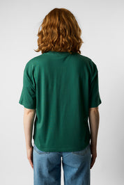 boxy organic crop tee