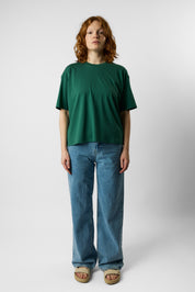 boxy organic crop tee