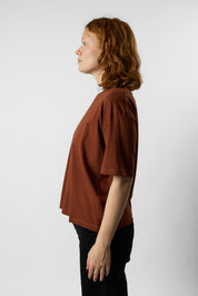 boxy organic crop tee