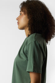 boxy organic crop tee