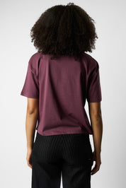 boxy organic crop tee
