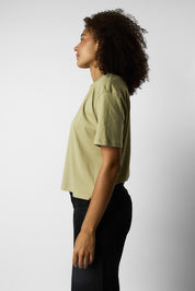 boxy organic crop tee