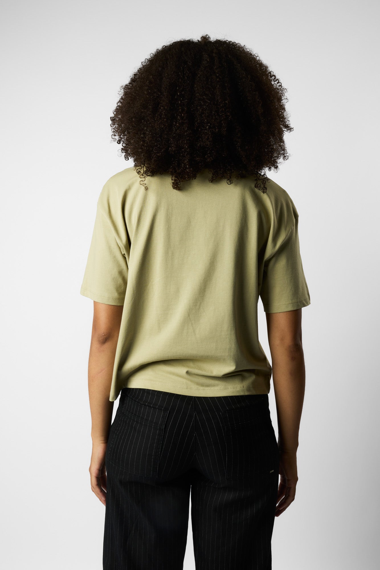 boxy organic crop tee