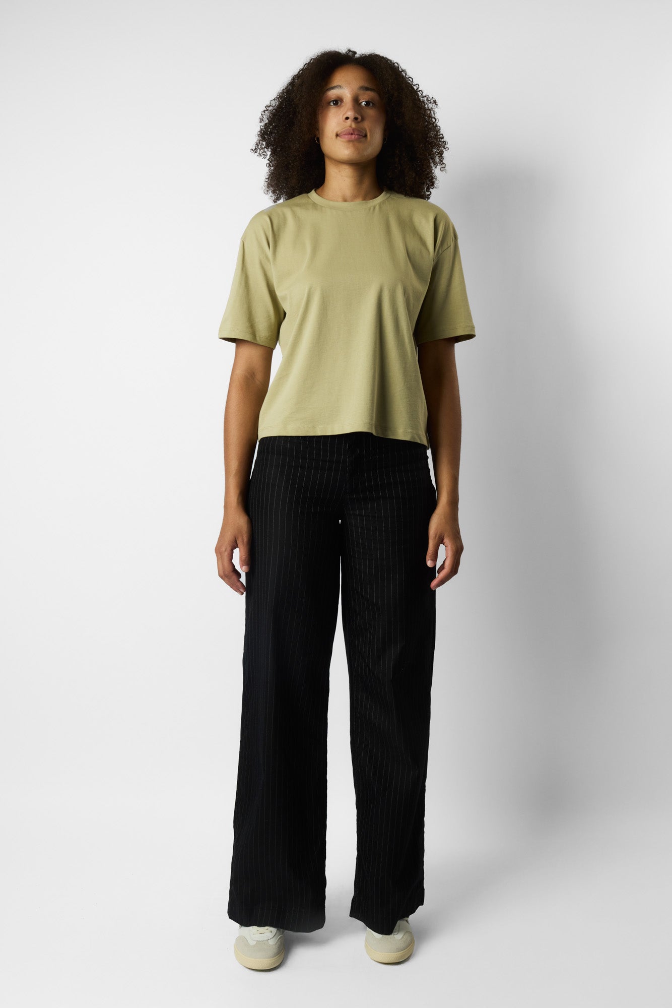 boxy organic crop tee