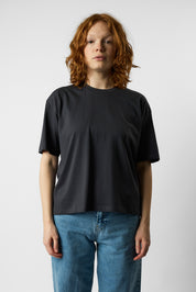 boxy organic crop tee