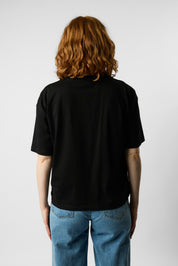 boxy organic crop tee