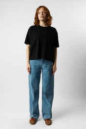 boxy organic crop tee