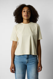 boxy organic crop tee