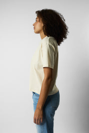 boxy organic crop tee