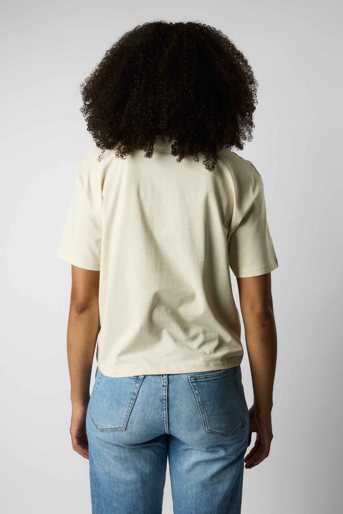 boxy organic crop tee