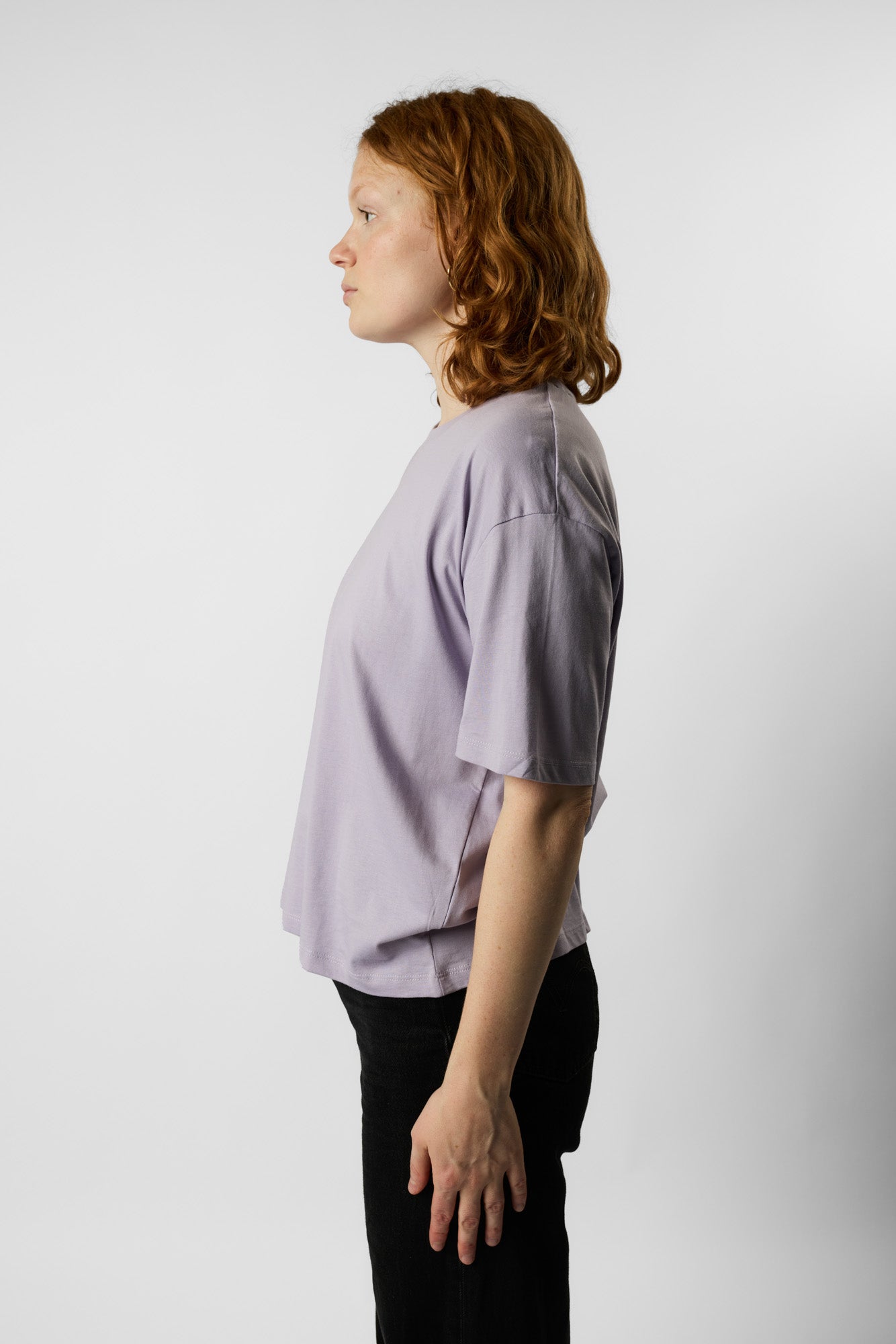 boxy organic crop tee