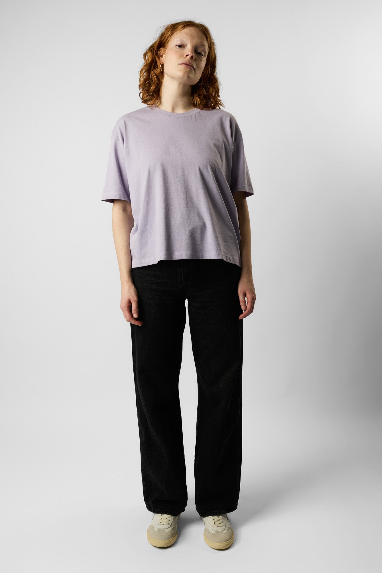 boxy organic crop tee
