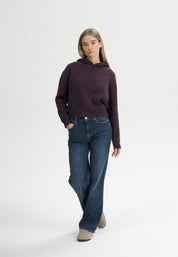 pullover janisha elderberry melange