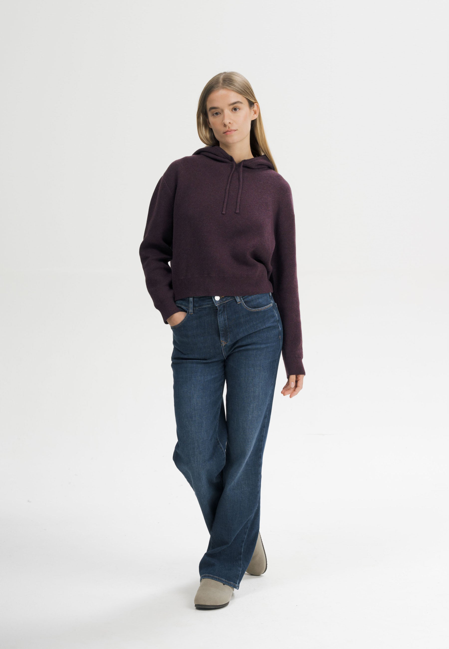 pullover janisha elderberry melange