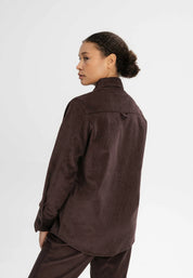 cord overshirt jiya walnuss