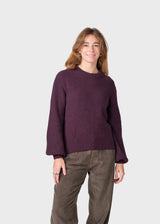 pullover gerda knit burgundy