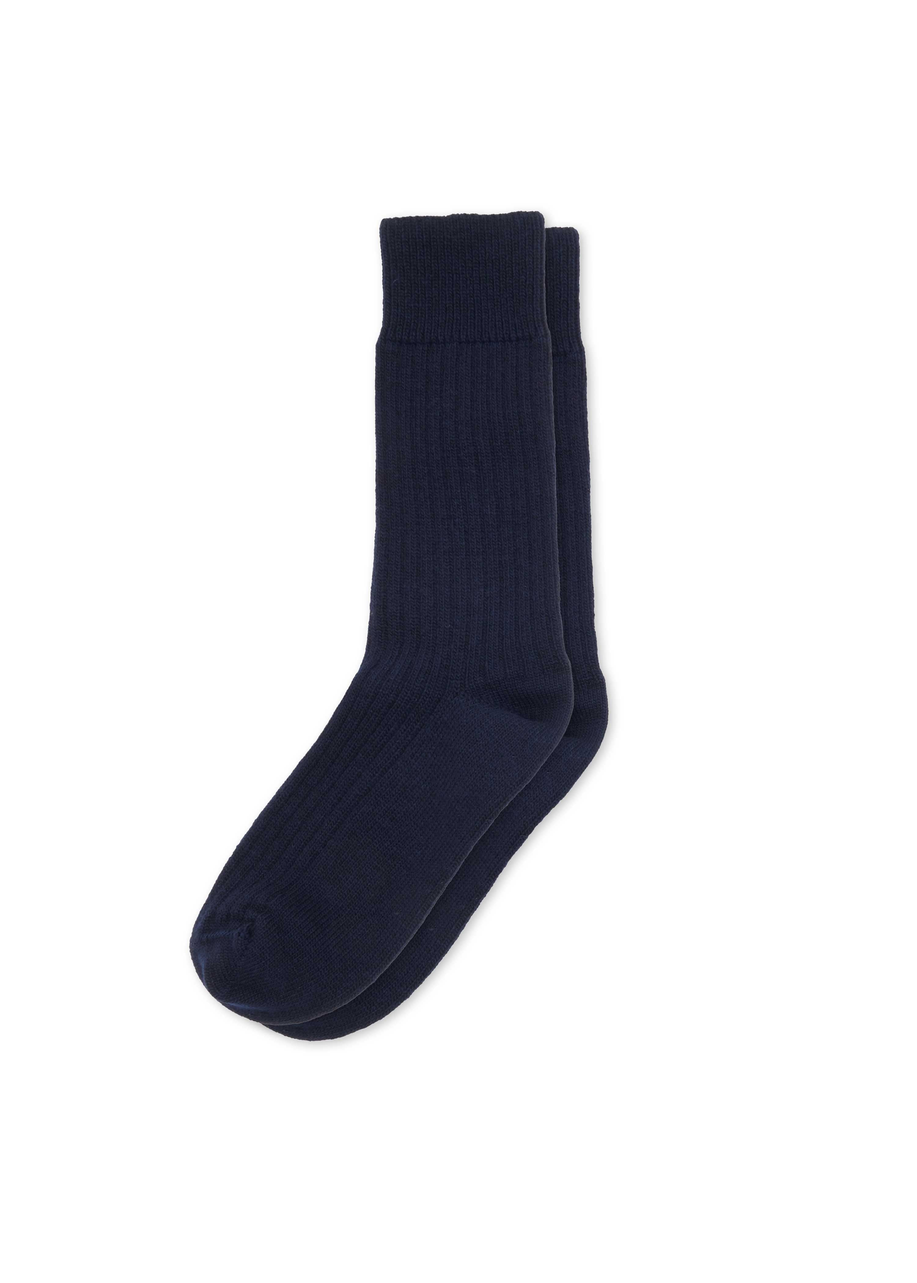 wool sock navy