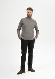 rollkragenpullover kanja bear melange