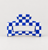 spange rectangle medium blue/ white
