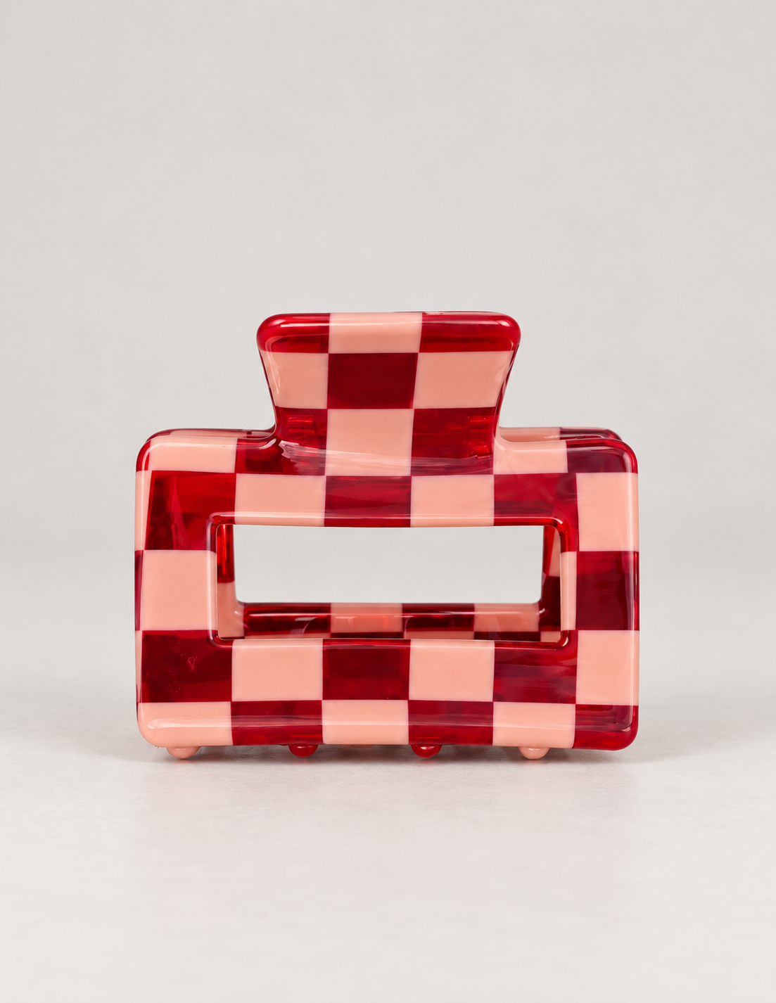 spange rectangle small fig/rosa