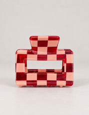 spange rectangle small fig/rosa