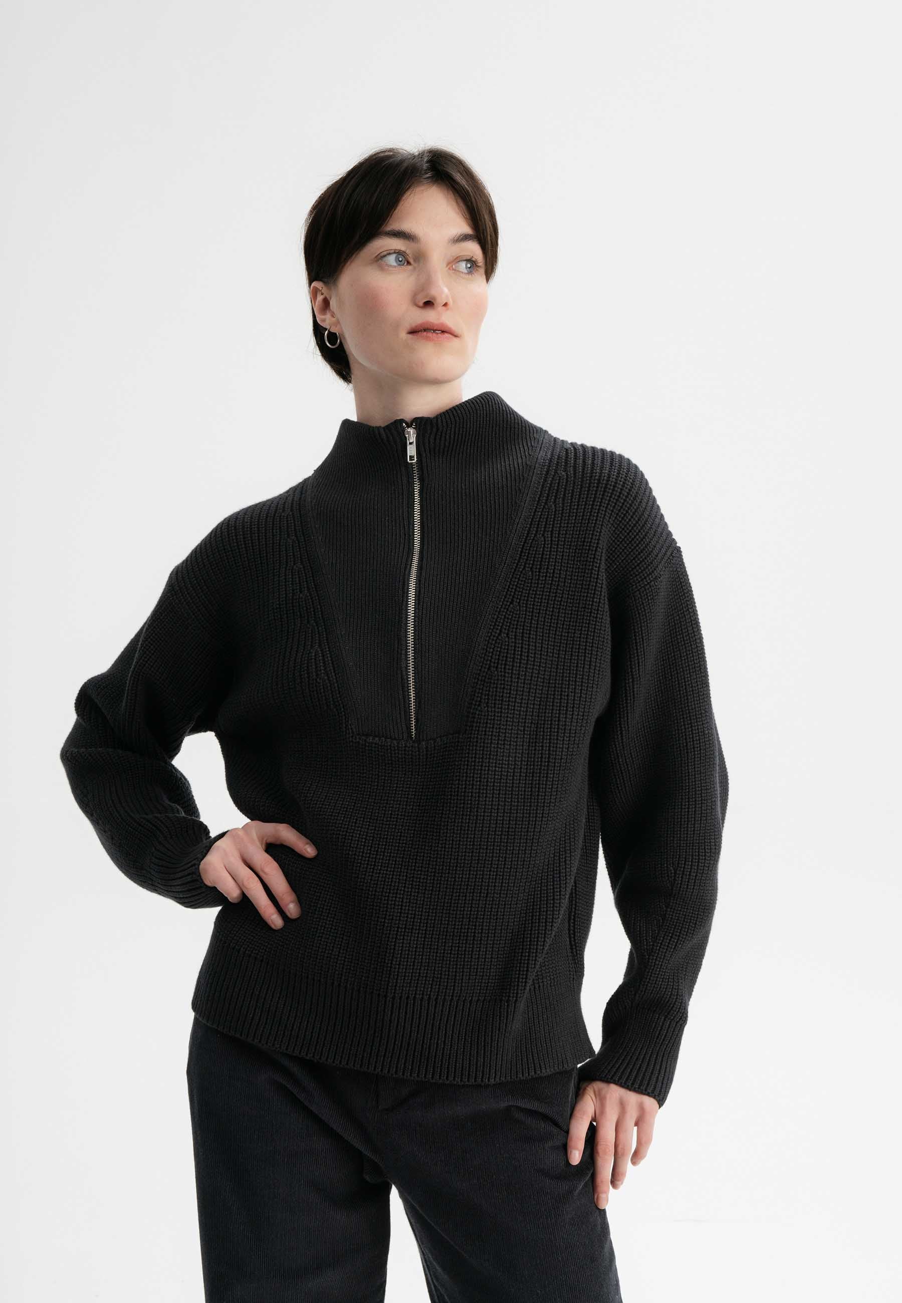 strick troyer kimaya schwarz