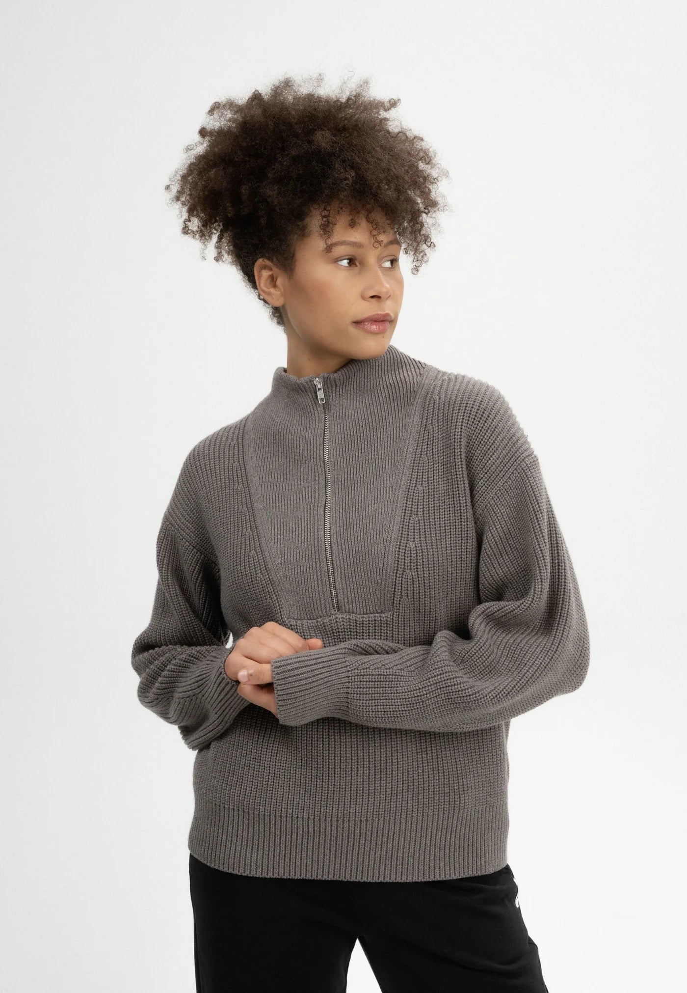 strick troyer kimaya bear melange