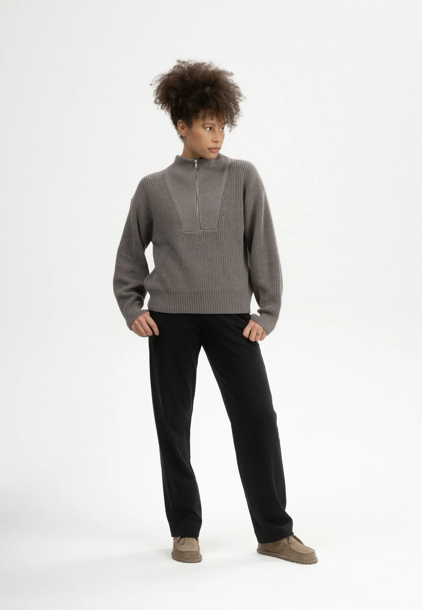 strick troyer kimaya bear melange