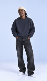 oversized crew neck india ink