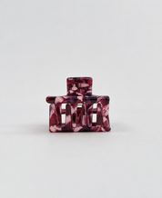 spange square medium fig marble