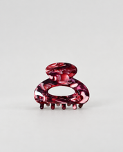 spange oval mini fig marble